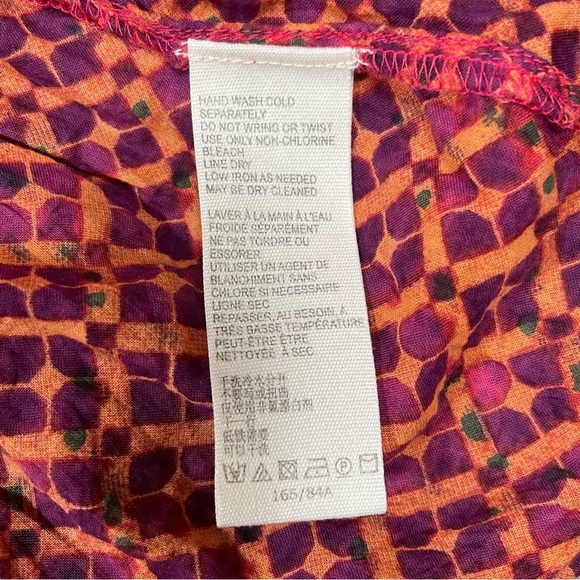 FREE PEOPLE Women Oversized Patchwork Tunic Top Size XS - Picture 9 of 10